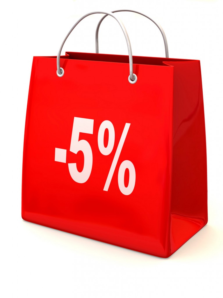 Resultado de imagen de descuento 5%