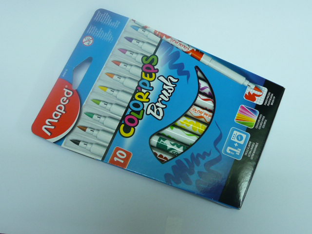 Rotulador 10 unds.Maped punta blanda pvp 4.90€