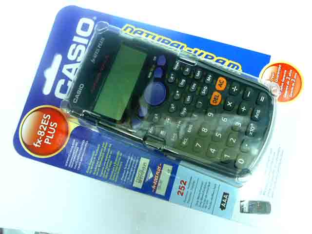 Calculadora casio fx-82ES plus pvp 17.90 €