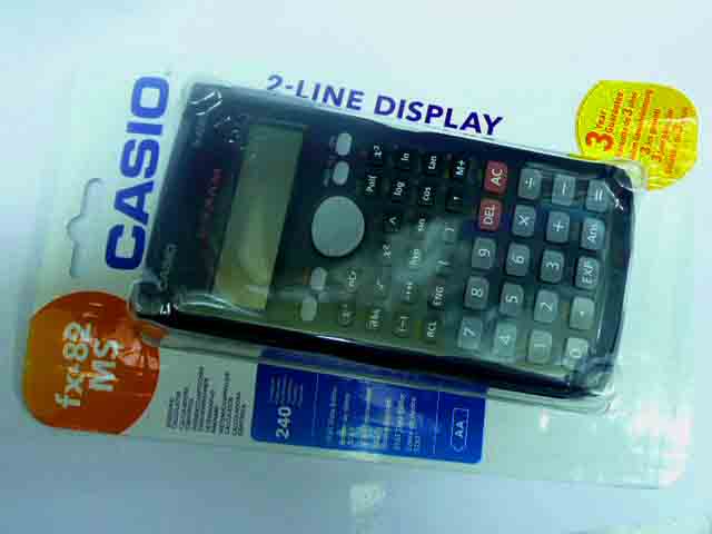 Calculadora casio fx-82MS pvp 13.20 €