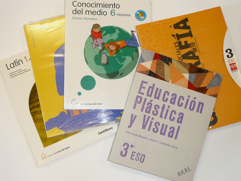 Libros de texto en León (España)