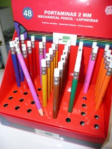 Portamina 2 mm.