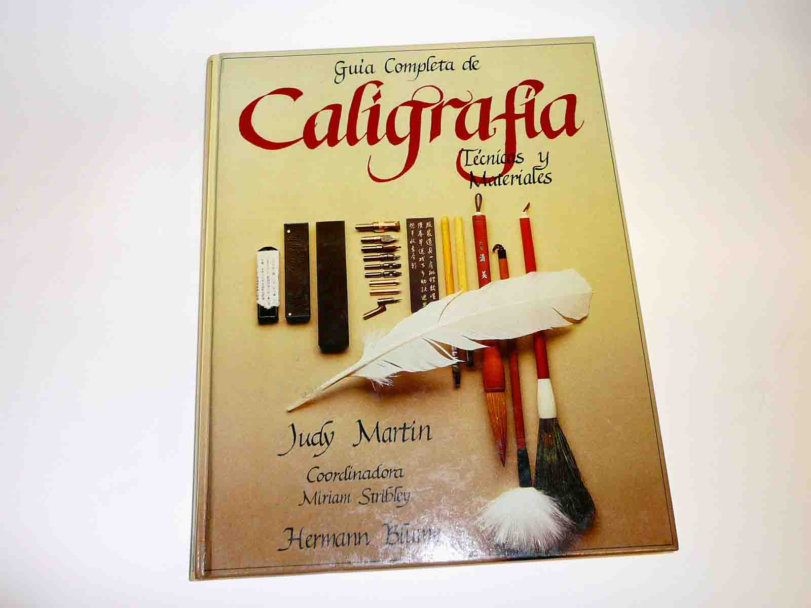 Guia completa de Caligrafía. Judy Martín Pvp 17,95 €